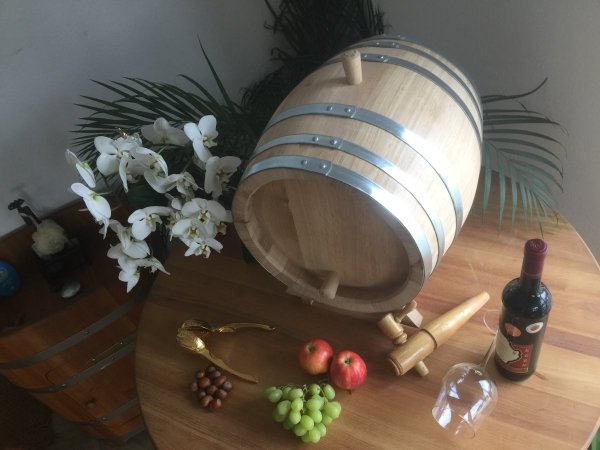 Weinfass Schnapsfass Lagerfass 30 Liter Holzfass neu